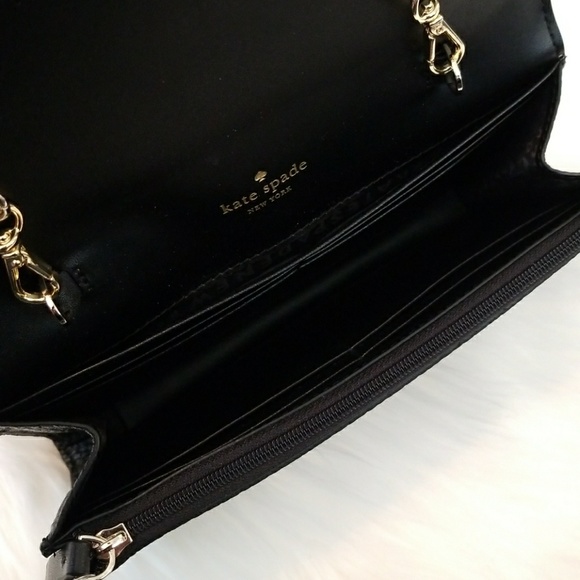 kate spade rosewood place bow chain wallet - Picture 4 of 8